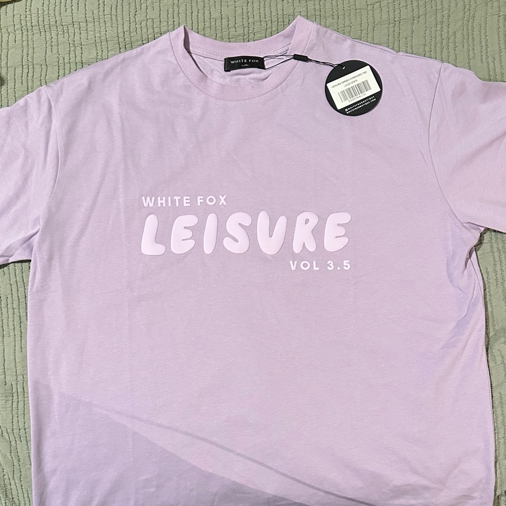 White Fox Boutique Lavender Tee